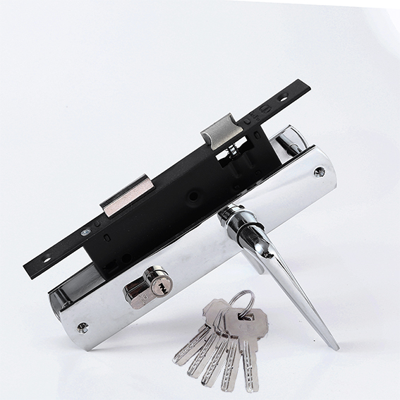 CIII Black Coating Lockbody Cum palpate cylindrici Key sursum